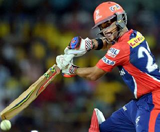 Delhi Daredevils face Mumbai Indians by 165 runs | दिल्ली डेअरडेव्हिल्सचं मुंबई इंडियन्ससमोर 165 धावांचं आव्हान