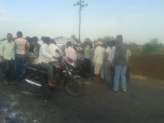 Tempo-Omni's fatal accident near Pandharpur, 2 killed | पंढपूरजवळ टेम्पो-ओम्नीचा भीषण अपघात, २ ठार