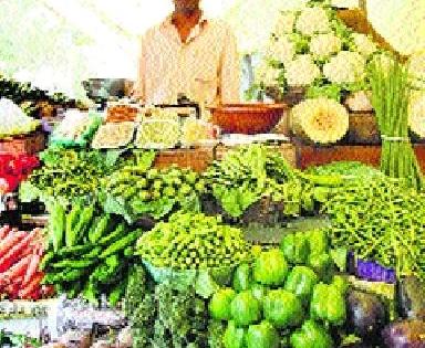 Selling of leafy vegetables is fast | पालेभाज्यांचे बाजारभाव तेजीत