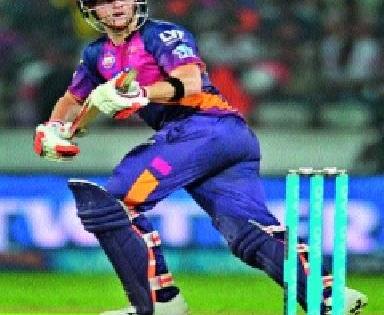 Pune, Sunrisers beat Sunrisers by 34 runs | पुण्याची सरशी, सनरायझर्स हैदराबादवर 34 धावांनी मात