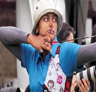 Deepika Kumari's world record is equal to | दीपिका कुमारीकडून विश्वविक्रमाची बरोबरी