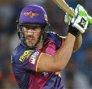 Pietersen then out of FIF du Plessis from IPL-9, second push to Pune | IPL -9 मधून पीटरसन नंतर आता फाफ डू प्लेसिस बाहेर, पुण्याला दुसरा धक्का