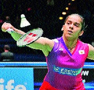 In the Saina quarter-final, | सायना क्वॉर्टर फायनलमध्ये