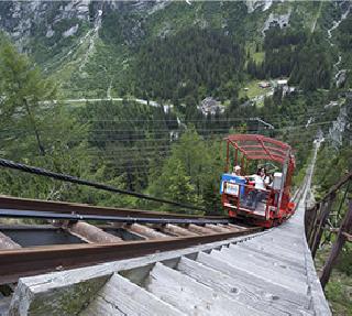 In the funicular Spectra Jungad of France, only in three minutes appeared | फ्रान्सची फ्युनिक्युलर सप्तशृंगीगडावर, अवघ्या तीन मिनिटात दर्शन