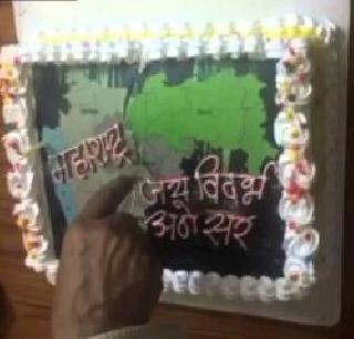 An apology for cutting cake from Maharashtra | महाराष्ट्राचा केक कापल्याबाबत अणेंचा माफीनामा