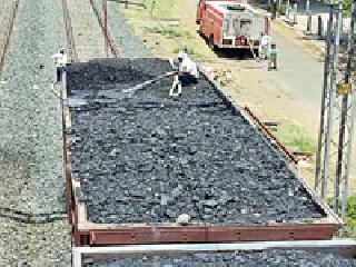 The fire of the coal rickshaw | कोळशाच्या वाघिणीला आग