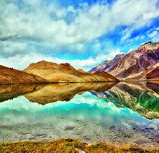 Lakhsh mirror of reservoirs | जलाशयांचे लख्ख दर्पण