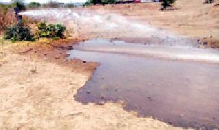 Water wastage ... | पाण्याचा अपव्यय...