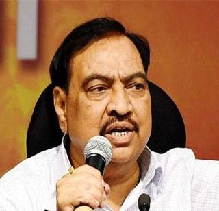 If you find guilty, leave the chair - Eknath Khadse | दोषी आढळल्यास खुर्ची सोडेन - एकनाथ खडसे