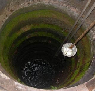 Both brothers took out 45 fountain wells | दोघा भावांनी काढला ४५ फूट विहिरीतील गाळ