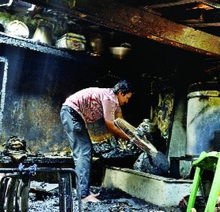 Fire at the Worli | वरळीत अग्नितांडव