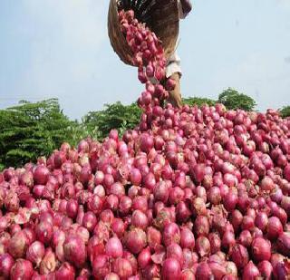 Onion, milk poured on the road | कांदा, दूध रस्त्यावर ओतले