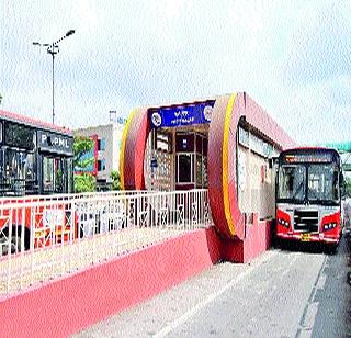 Favorable response to city road BRT | नगर रस्ता बीआरटीला अनुकूल प्रतिसाद