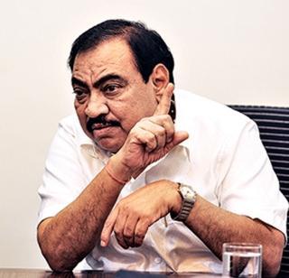 Lokmat Exclusive: Eknath Khadse to resign today! | लोकमत एक्सक्लुझिव्ह : एकनाथ खडसे आज राजीनामा देणार!