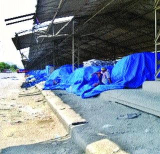 Problems with the railway yard in Turbhe | तुर्भेतील रेल्वे यार्डला समस्यांचा विळखा Problems with the railway yard in Turbhe | तुर्भेतील रेल्वे यार्डला समस्यांचा विळखा