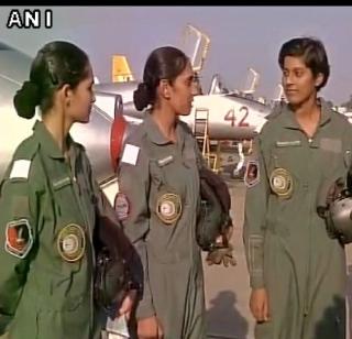 Filing of Women's Fighter Pilot in Indian Air Force | भारतीय वायुदलात महिला फायटर पायलट दाखल