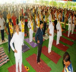 Yoga helps in creating global brotherhood | योगामुळे वैश्‍विक बंधुता निर्माण होण्यास मदत