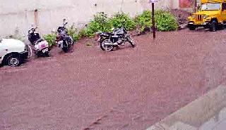 Heavy rain at Chandwad | चांदवड येथे जोरदार पाऊस Heavy rain at Chandwad | चांदवड येथे जोरदार पाऊस