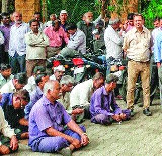 Clarifying Water Resources Workers' Displays | दापोडीत जलसंपदा कर्मचाऱ्यांची निदर्शने