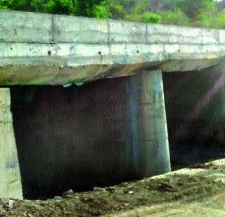 Tussey-maze bridge asked for poor construction | तुसे-मोज पुलाच्या निकृष्ट बांधकामाचा विचारला जाब