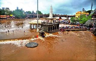 The rains of the rain fell | पावसाचा जोर ओसरला