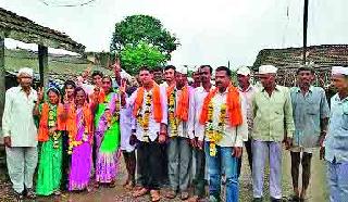 Ranjana Bhusare as the Sarpanch of Kotbani | कोटंबीच्या सरपंचपदी रंजना भुसारे Ranjana Bhusare as the Sarpanch of Kotbani | कोटंबीच्या सरपंचपदी रंजना भुसारे