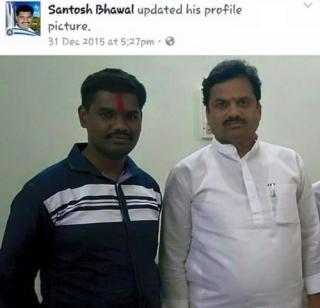 He is not an accused in the photograph with Ram Shinde | राम शिंदेंबरोबरच्या फोटोतील 'तो' आरोपी नाही