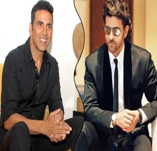 Hrithik-Akshay's 'Cinema War' on August 12 | १२ ऑगस्टला हृतिक-अक्षयचं 'सिनेमा वॉर'