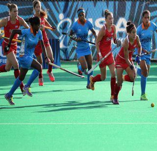 Indian women's hockey team's second consecutive win | भारतीय महिला हॉकी संघाचा सलग दुसरा विजय