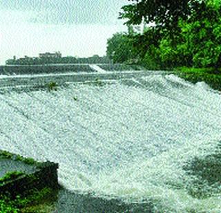 Vihar lake filled | विहार तलाव भरला Vihar lake filled | विहार तलाव भरला