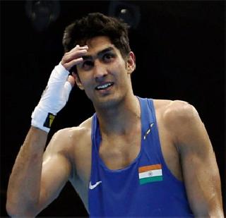 Vijender tenth in world boxing ranking | विजेंदर विश्व बॉक्सिंग रँकिंगमध्ये दहाव्या स्थानी Vijender tenth in world boxing ranking | विजेंदर विश्व बॉक्सिंग रँकिंगमध्ये दहाव्या स्थानी