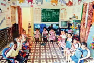 'Iso' at Nildoh's Anganwadi | निलडोहच्या अंगणवाडीला ‘आयएसओ’