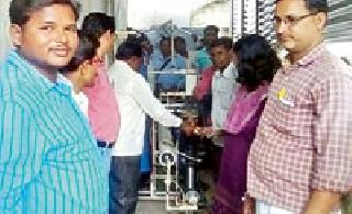 Wadegaon people get pure water | वडेगाववासीयांना मिळतेय शुद्ध पाणी Wadegaon people get pure water | वडेगाववासीयांना मिळतेय शुद्ध पाणी
