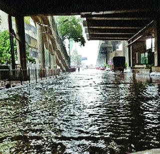 Leakage to Metro Station | मेट्रो स्टेशनला गळती