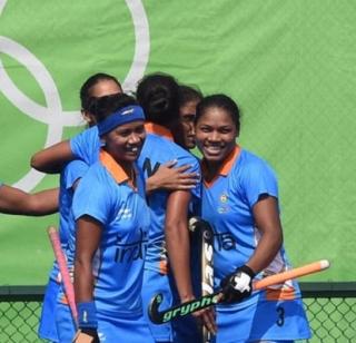 Rio: India beat 3-0 in women's hockey match | रिओ : महिला हॉकी सामन्यात भारताचा ३-०ने पराभव