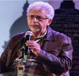 Outside the house is not a sign of great actor - Naseeruddin Shah | घराबाहेरची गर्दी महान अभिनेता असल्याचे लक्षण नाही - नसीरुद्दीन शहा