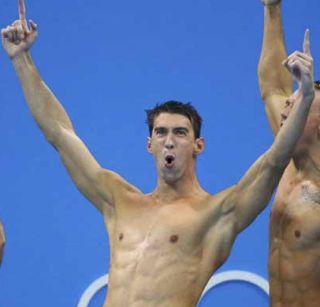 Swimmer Michael Phelps's 'Golden' performance, won 21 yards gold medal | जलतरणपटू मायकेल फेल्प्सची 'गोल्डन' कामगिरी, जिंकलं 21वं सुवर्णपदक