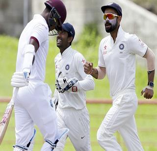 India beat West Indies by 237 runs | भारताचा वेस्ट इंडिजवर २३७ धावांनी विजय