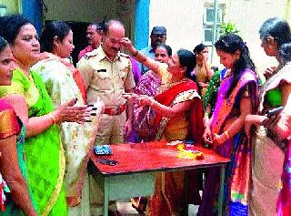 Ask for protection | संरक्षणाची मागितली ओवाळणी Ask for protection | संरक्षणाची मागितली ओवाळणी