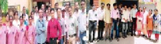 NRHM employees' agitation | एनआरएचएमच्या कर्मचाऱ्यांचे आंदोलन