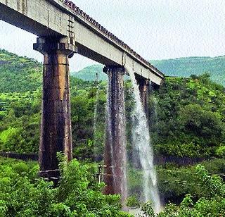 Dingle dams leak to the right canal | डिंभे धरण उजव्या कालव्याला गळती