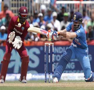 One out of India's defeat by the West Indies | एका धावेने वेस्ट इंडिजकडून भारताचा पराभव