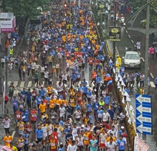 Thane Rain Marathon Tournament | ठाण्यात वर्षा मॅरेथॉन स्पर्धेला सुरुवात