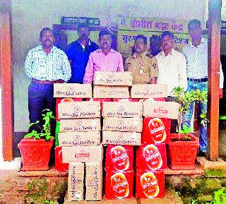 Foreign liquor seized | विदेशी मद्य जप्त