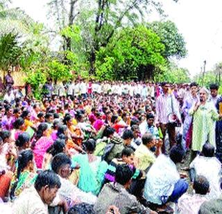 Workers' wing on the Dahanu province's office | डहाणू प्रांत कार्यालयावर कष्टकऱ्यांचा मोर्चा