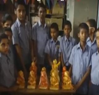 VIDEO: Ganesh idol created by blind, disabled, deceased children | VIDEO : अंध, अपंग, मुकबधीर मुलांनी साकारल्या गणेशमूर्ती