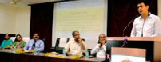 The inauguration of the literary board at Patel College | पटेल महाविद्यालयात वाङ्मय मंडळाचे उद्घाटन The inauguration of the literary board at Patel College | पटेल महाविद्यालयात वाङ्मय मंडळाचे उद्घाटन