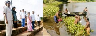 Cleanliness will take place before the immersion | विसर्जनापूर्वी तलावाची होणार स्वच्छता