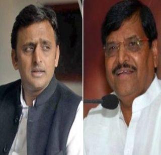 Mulayam Singh removed Akhilesh Yadav as UP president, Shivpal Yadav new chief | मुलायम सिंहांनी युपी अध्यक्षपदावरून अखिलेश यादवांना हटवलं, शिवपाल यादव नवे प्रमूख