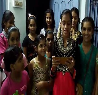 Ganesh Festival celebrated in Ambajogai | अंबाजोगाईत साजरा होतोय कन्या गणेशोत्सव Ganesh Festival celebrated in Ambajogai | अंबाजोगाईत साजरा होतोय कन्या गणेशोत्सव